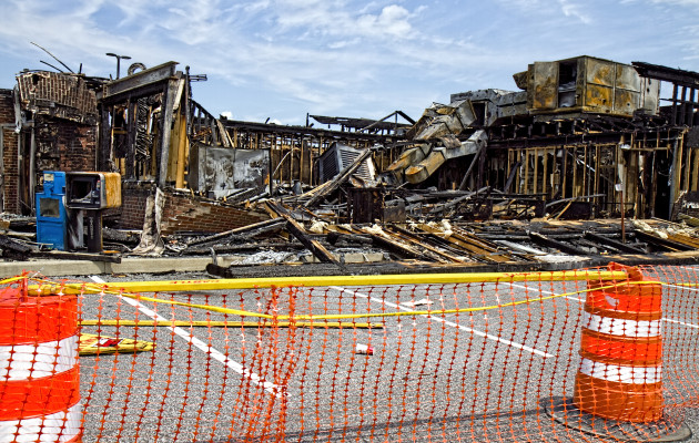 Fire damage claim